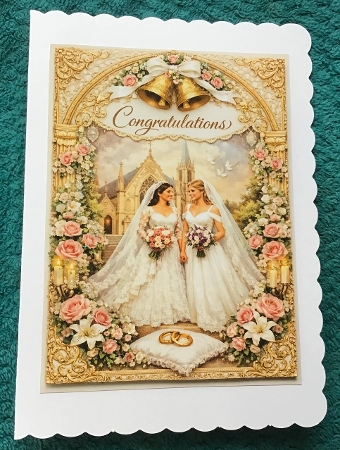female+female wedding by Sharron Hylton