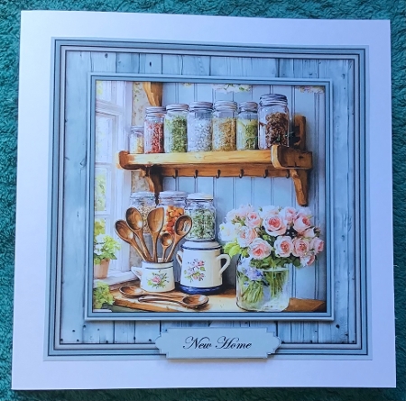 Kitchen Shelf - Mini Kit 6x6 by Sharron Hylton