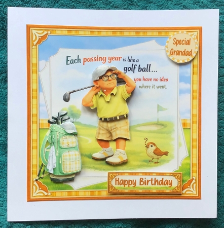 Each passing year is like a golf ball by Sharron Hylton