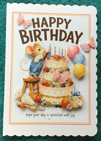 Little Mouse Collection-Birthday  by Sharron Hylton