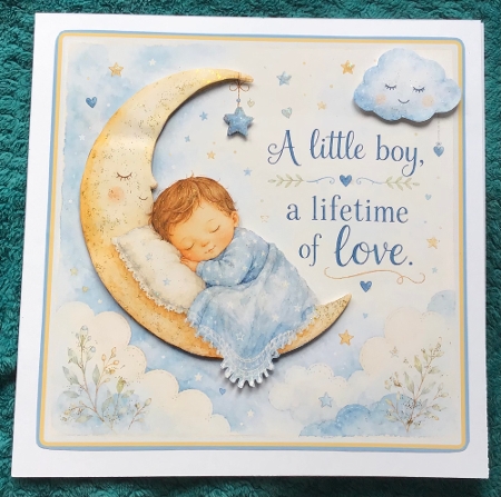 Baby Boy Sleep by Sharron Hylton
