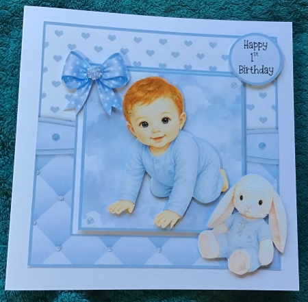 Baby Boys 1st Birthday by Sharron Hylton