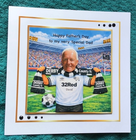 derby fan (customer request) by Sharron Hylton