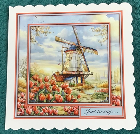 Tiffany Windmill - Mini Kit 6x6 by Sharron Hylton