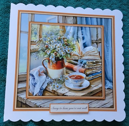 Books and Tea - Mini Kit 6x6 by Sharron Hylton