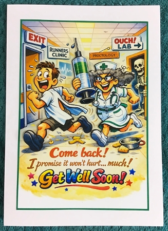 humourous get well hospital by Sharron Hylton