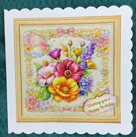 Blooms for occasions 6x6 by Sharron Hylton