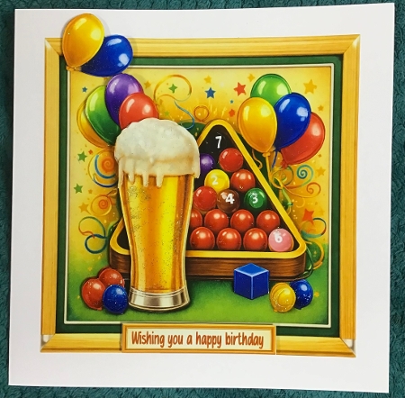 A break and a beer by Sharron Hylton
