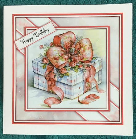 Birthday Present 1 - Mini Kit 6x6 by Sharron Hylton