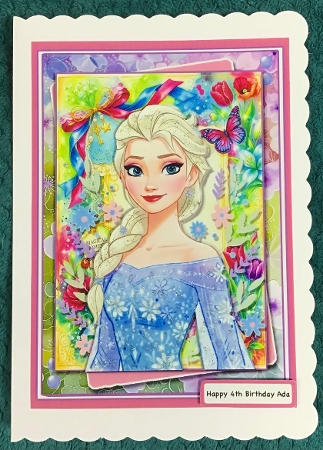 5x7 ~ Fairy Tale Wishes Elsa by Sharron Hylton