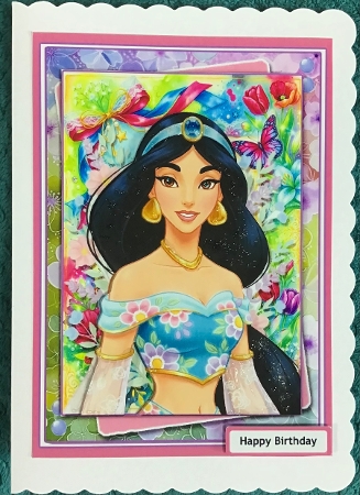 5x7 ~ Fairy Tale Wishes Jasmine by Sharron Hylton