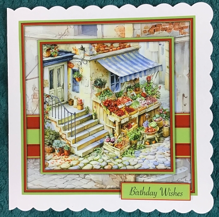 Greengrocers Shop - Mini Kit 6x6 by Sharron Hylton