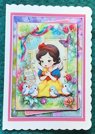 5x7 ~ Fairy Tales Wishes - Snow White by Sharron Hylton
