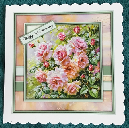 Rose Bush - Mini Kit 6x6 by Sharron Hylton