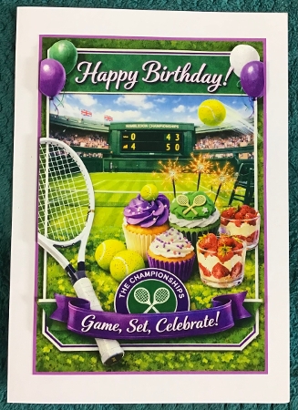 wimbledon birthday by Sharron Hylton