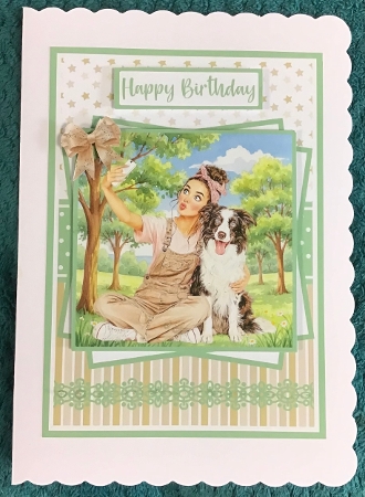 Selfie Queen #2 Mini Kit 5x7 (3) by Sharron Hylton