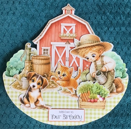 Farm Fun 7 6x6 by Sharron Hylton
