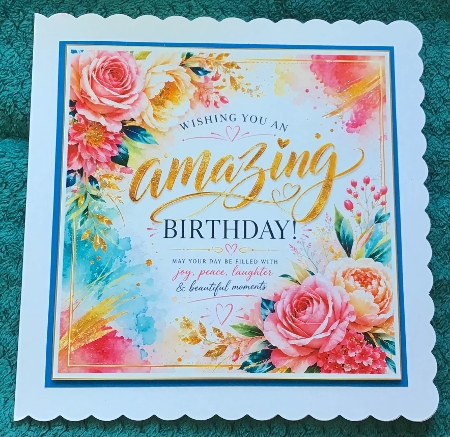 Amazing Birthday Quick Card Front Kit-2 by Sharron Hylton