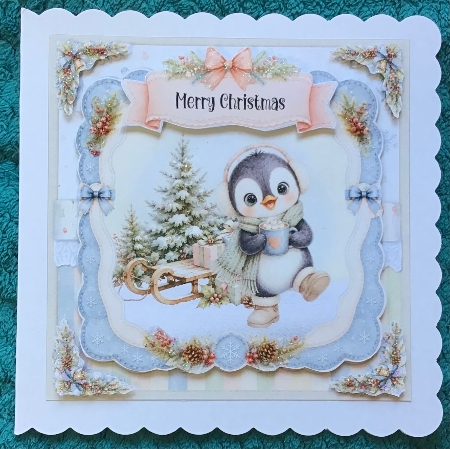 Frosty Friends 1 6x6 by Sharron Hylton