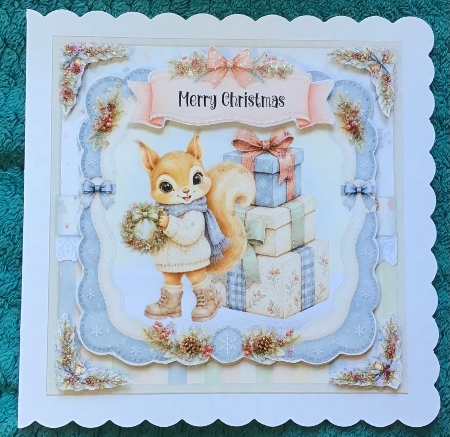 Frosty Friends 3 6x6 by Sharron Hylton