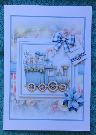 Christmas Trains by Sharron Hylton