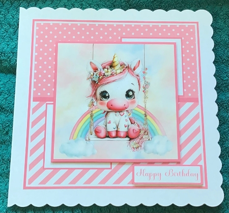 Little Unicorn Mini Kit 7x7 (5) by Sharron Hylton