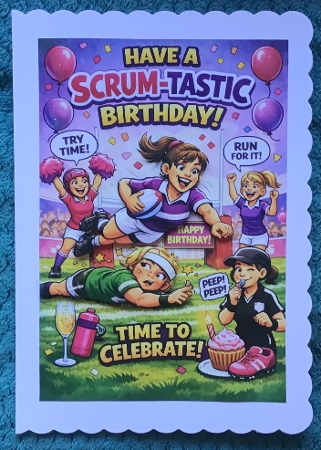 rugby female by Sharron Hylton