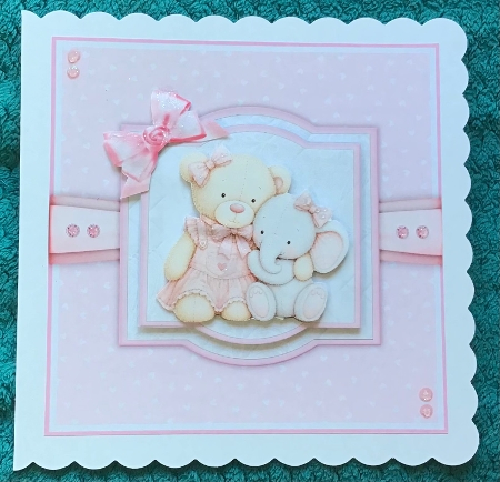 Baby Girl Teddies by Sharron Hylton