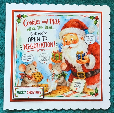 COOKIES AND MILK 7x7 Kit by Sharron Hylton