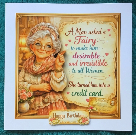The fairy and the credit card by Sharron Hylton
