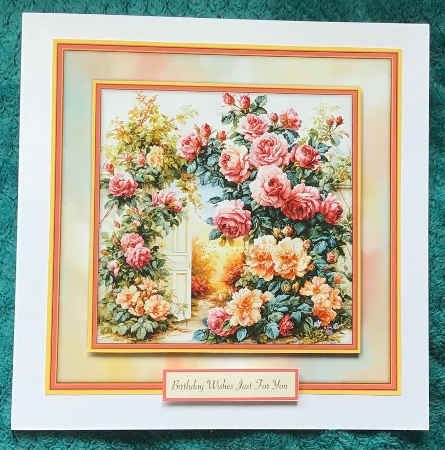 The Garden Roses - Mini Kit 6x6 by Sharron Hylton