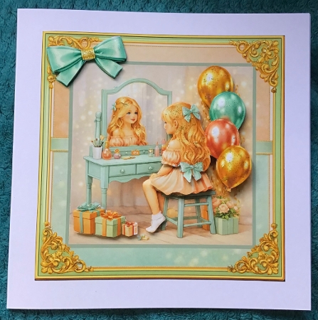 Birthday bows and sparkle by Sharron Hylton