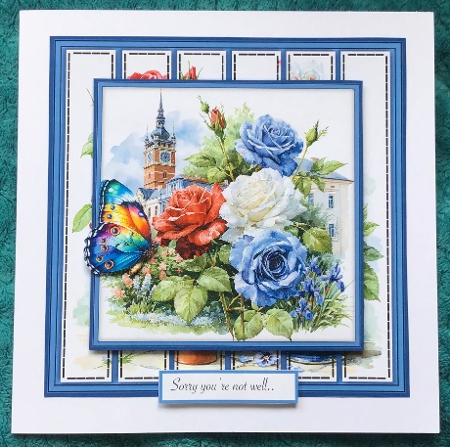 Flowers Various 3 - Mini Kit 6x6 by Sharron Hylton