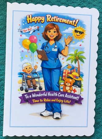 retire health care assistant  by Sharron Hylton