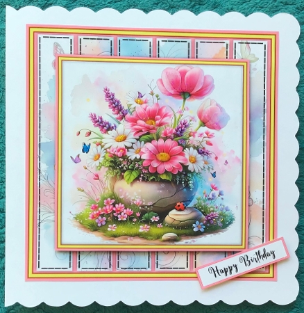 Sweet Little Ladybird - Mini Kit 6x6 by Sharron Hylton