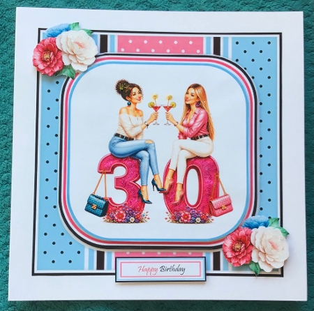 Cheers To 30 Years Mini Kit by Sharron Hylton