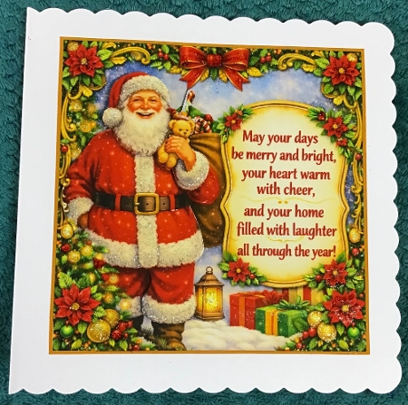 May your days be merry and bright by Sharron Hylton