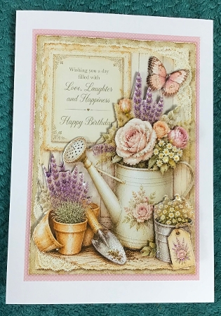 The floral garden 5x7  by Sharron Hylton
