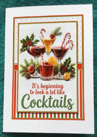 Beginning To Look A Lot Like Cocktails Mini Kit by Sharron Hylton