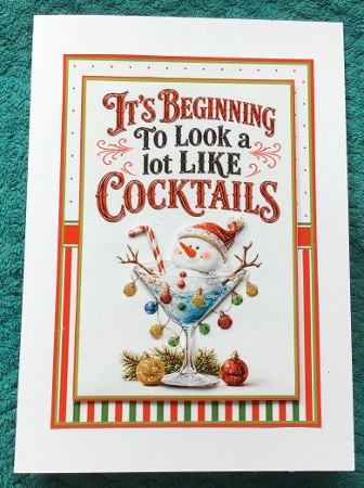 Beginning To Look A Lot Like Cocktails 2 Mini Kit by Sharron Hylton