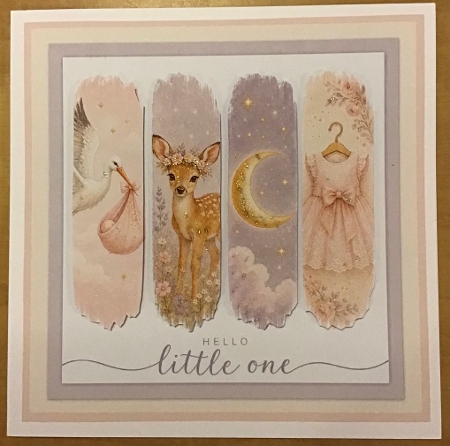 **Brushstroke** New Baby Girl 2 by Sharron Hylton