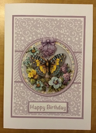 Spring Butterfly Mini Kit 5x7 (3) by Sharron Hylton