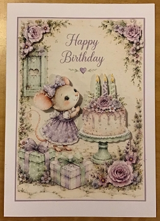 Penelope The Mouse  series : Birthday  by Sharron Hylton