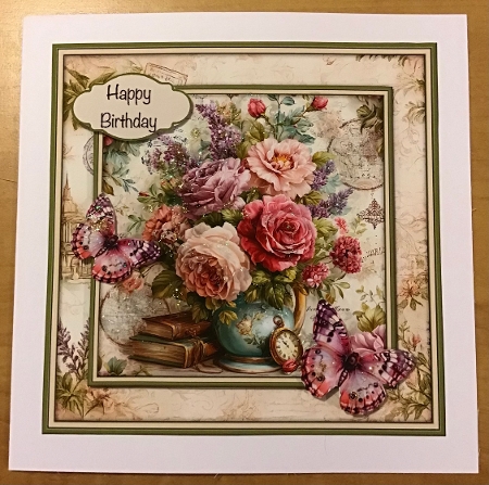 Rose Journal - Mini Kit 6x6 by Sharron Hylton