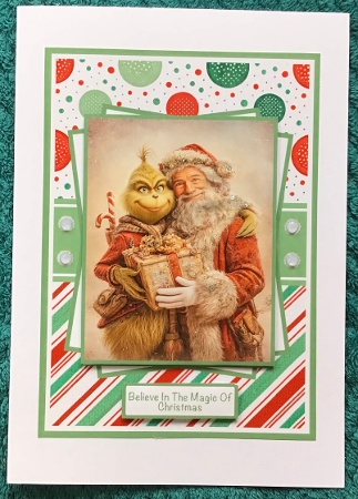 A Green Christmas Mini Kit 5x7 (3) by Sharron Hylton