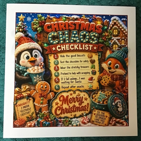 Christmas Chaos Mini Kit     by Sharron Hylton