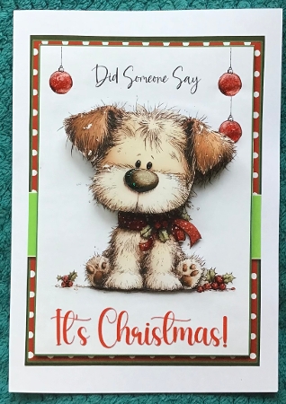 5x7 ~ Did Someone Say Its Christmas 10 by Sharron Hylton
