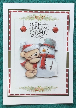 Set Of 2 ~ Snowy Christmas 2 by Sharron Hylton