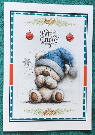 Set Of 2 ~ Snowy Christmas 3 by Sharron Hylton