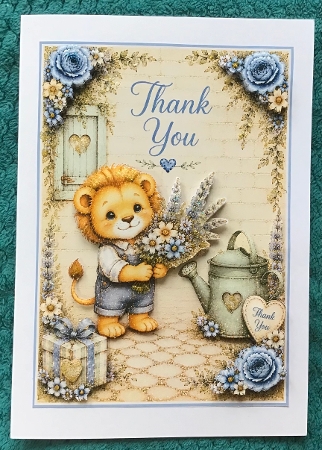 Little Lion Series : Thank you  by Sharron Hylton